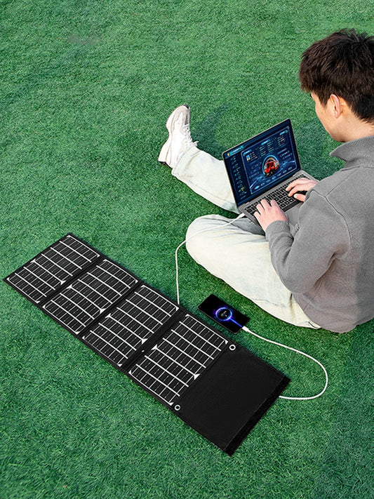 Photovoltaic Portable Mobile Phone Outdoor Foldable Movable Power Supply
