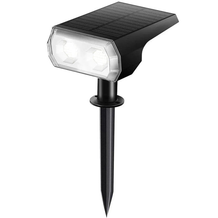48 LEDs Solar Light Outdoors Landscape Spotlights,  2 in 1 Wireless Waterproof Outdoor Solar Spotlights for Yard Garden Patio