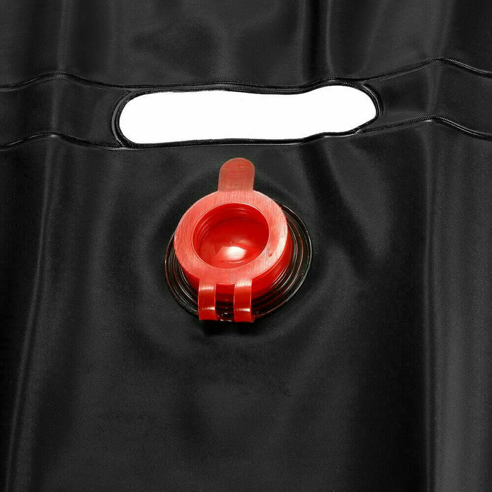 Solar Energy Water Shower Bag 20L Portable Foldable Heated Outdoor Camping RV Caravan Water Bag Travel Tools