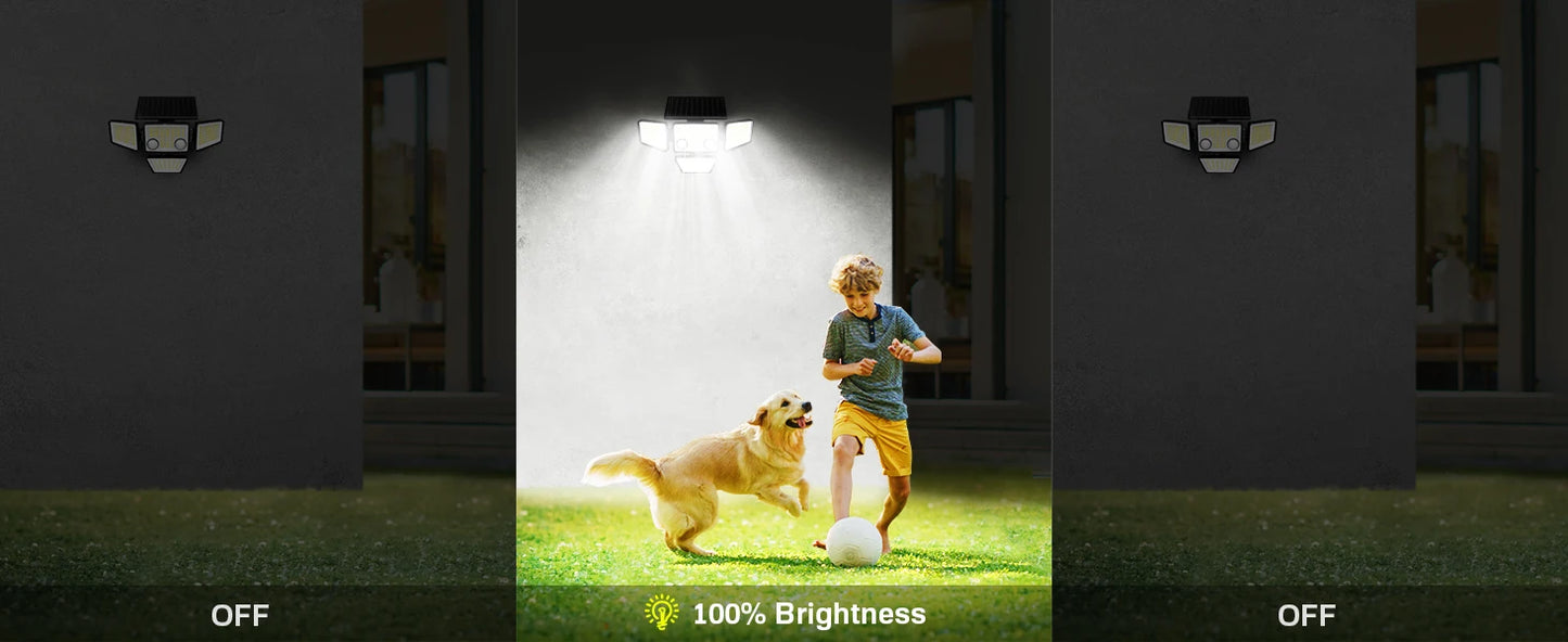 Solar Outdoor LED Wall Lights