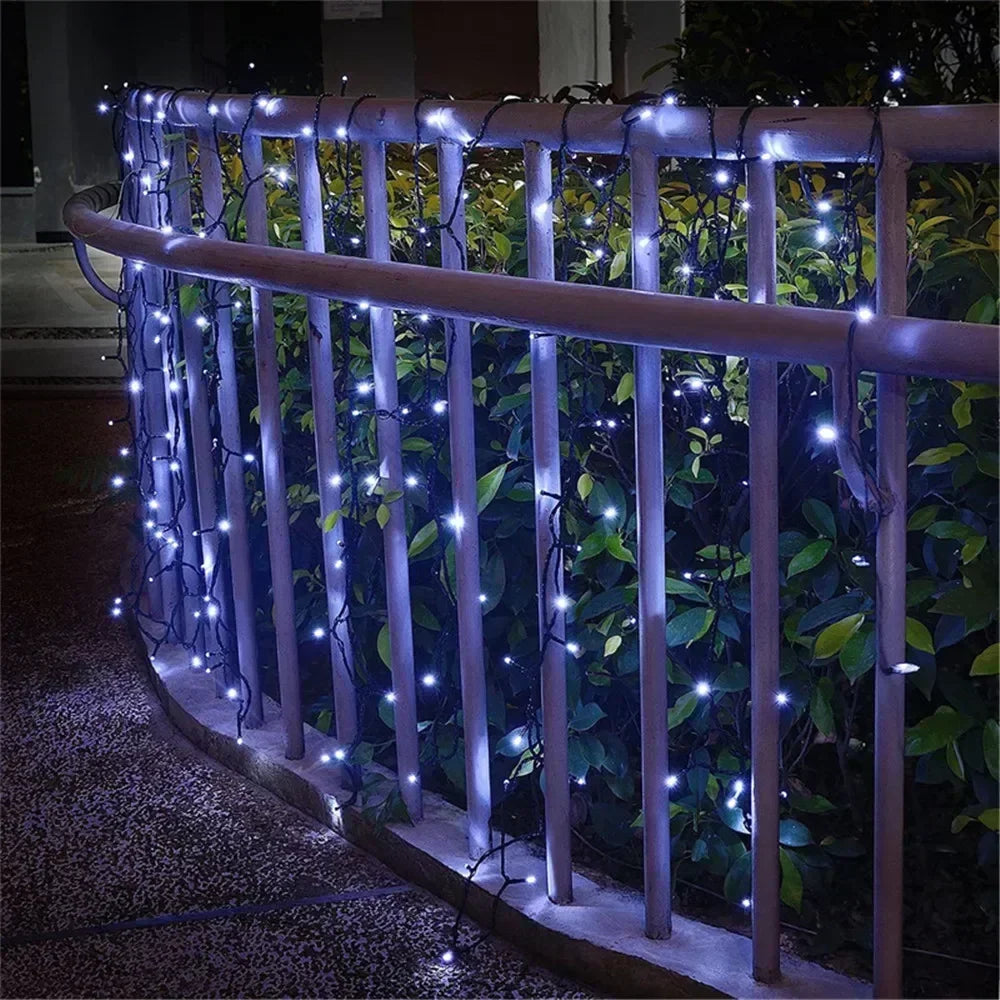 Solar String Light Fairy Outdoor Garden Waterproof Lamp Christmas Garland Xmas Holiday Party Home Halloween Decoration