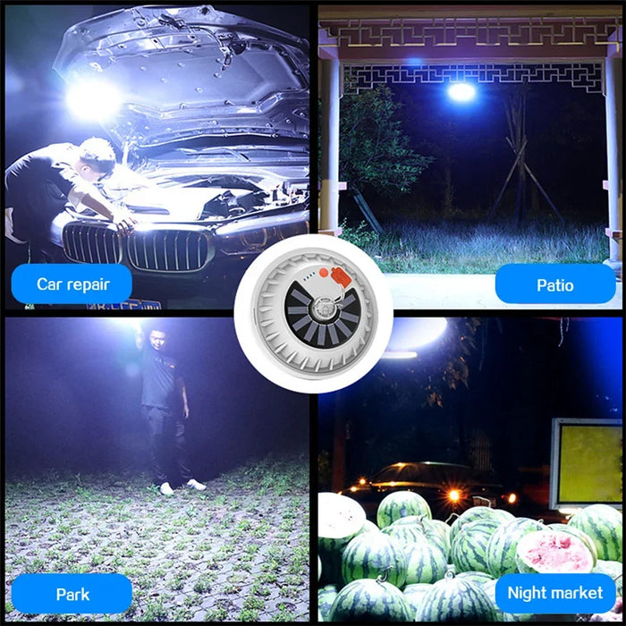 Solar Led Camping Light Outdoor Waterproof Remote Control Tent Lamps USB Rechargeable Portable Lanterns Emergency Night Lights
