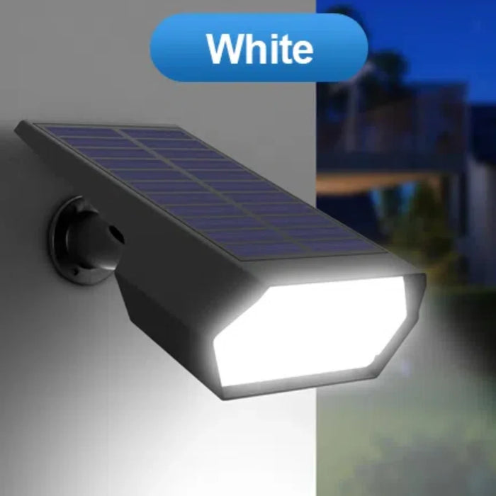 High Bright LED Solar Spotlight With Large Monocrystalline Silicon Solar Panel For Long Time Working Outdoor Garden Yard Pathway