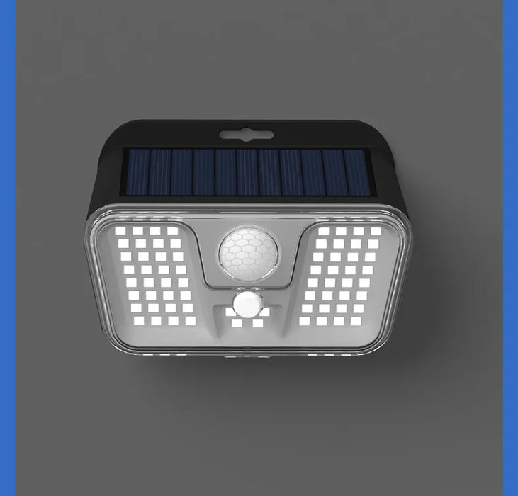Solar Lights Outdoor Garden 68 LED Super Bright Solar Security Wall Lights Small Fence Light Motion Sensor Waterproof Door Yard