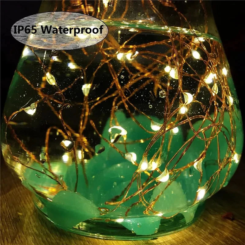 Solar Lamp String Lights 100/200/300/400 LEDs Fairy Holiday LED Outdoor Christmas Party Garland Solar Garden Waterproof Decor