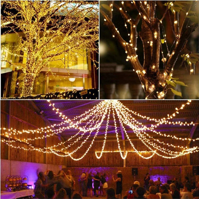 Solar String Light Outdoor Garden Fairy String Light Led Twinkle Waterproof Lamp for Christmas Patio Tree Party 5M/12M/22M/42M