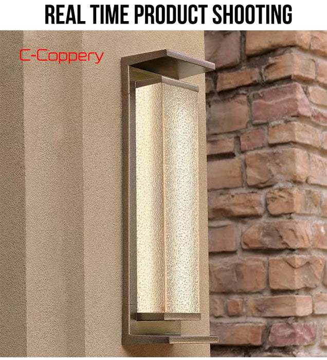 Solar Wall Light Outdoor Dusk to Dawn Porch Lighting Fixture Waterproof Solar Lanterns Anti-Rust Lanterns for Front Patio Garage