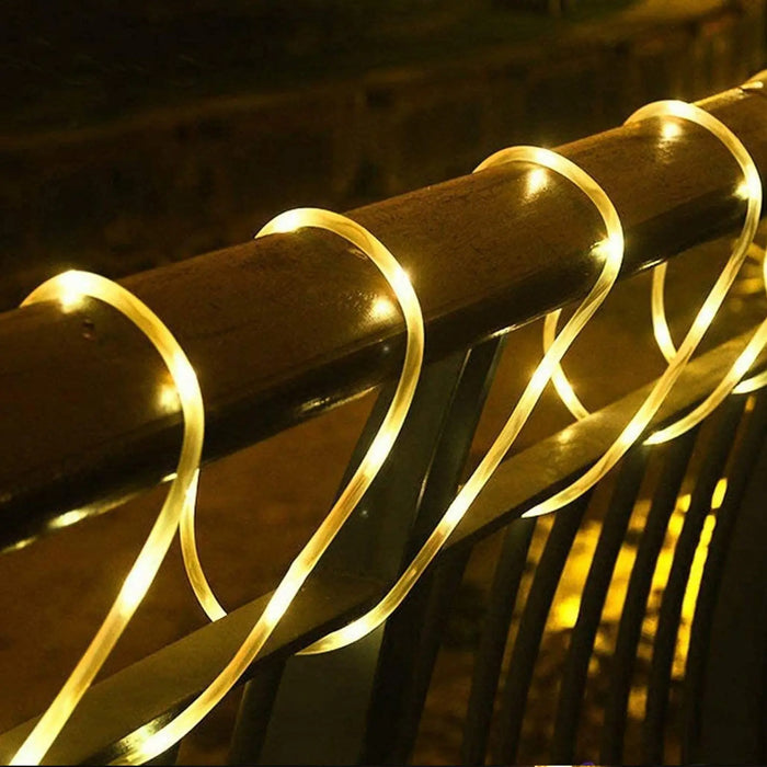 Solar LED Strings Lamp Waterproof Outdoor 300 Lights 8 Mode Garden Decortion Christmas for Wedding Party Holiday 32m/22m