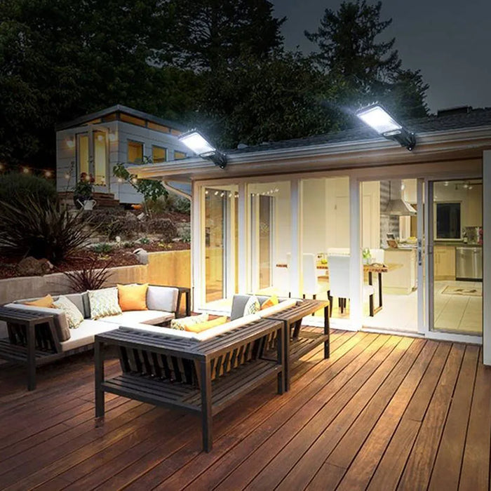 Solar light outdoor courtyard light human body sensing light wall light integrated household solar street lights burst bright