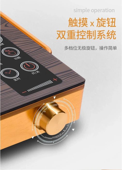 Solar Powered Stove Cooker 12v Dc 600W Battery Powered Cooker Ceramic Cooktops