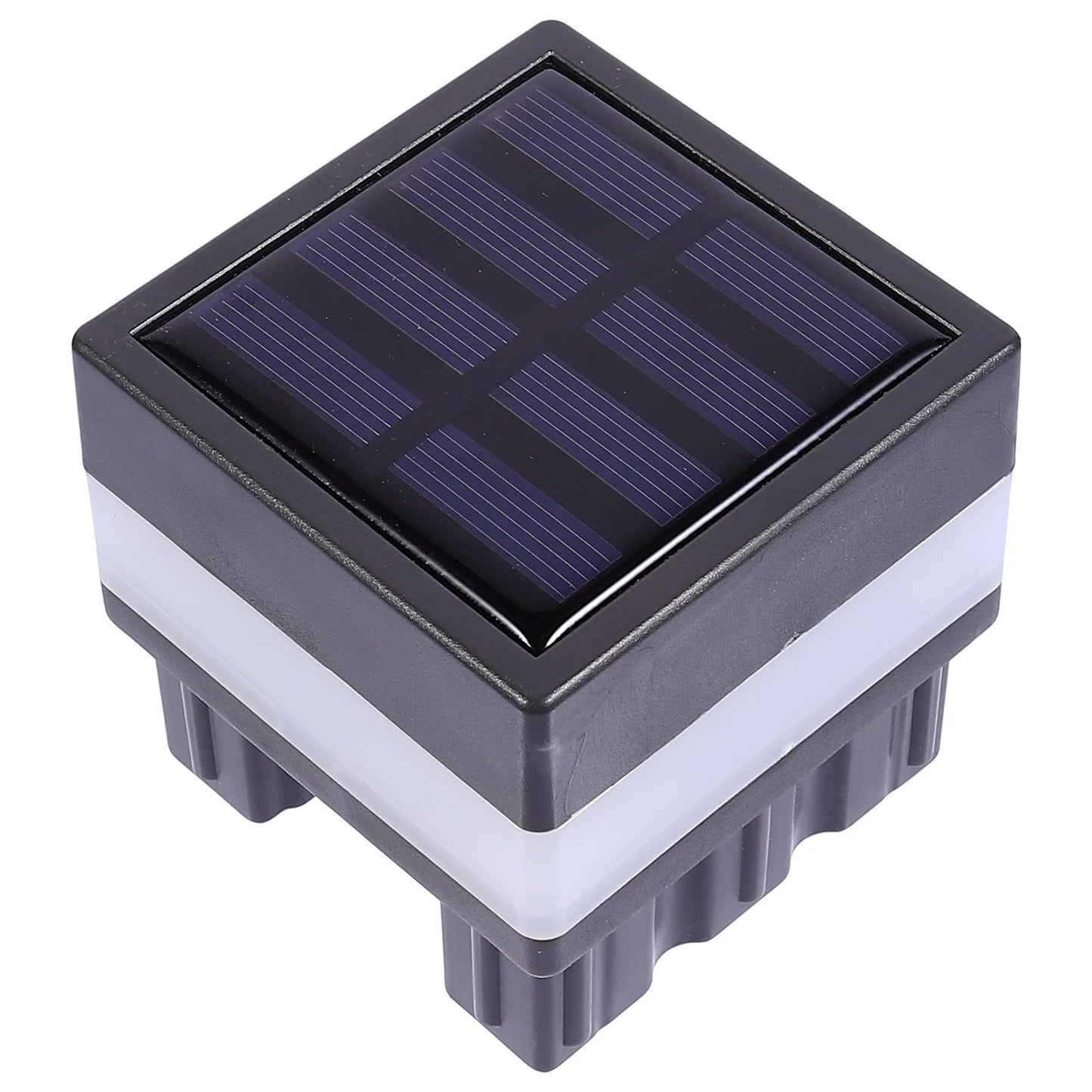 Solar Post Lamp Solar Energy Light Outdoor Waterproof Fence Lighting Pillar Garden Decoration Durable Safe Easy Installation
