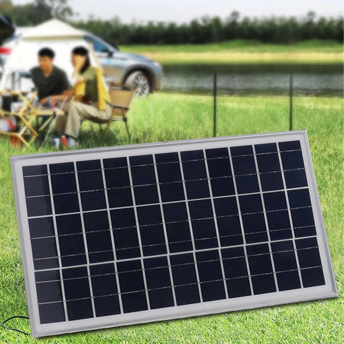 25W Portable Solar Panel Charging Board High Conversion Efficiency Waterproof  Durable Solar Panel For Cars Ships Aircraft