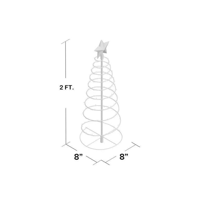 1 Pcs Outdoor Waterproof Solar Led Christmas Tree Decoration Solar Powered String Lights New Year Ornament Garden Decoration
