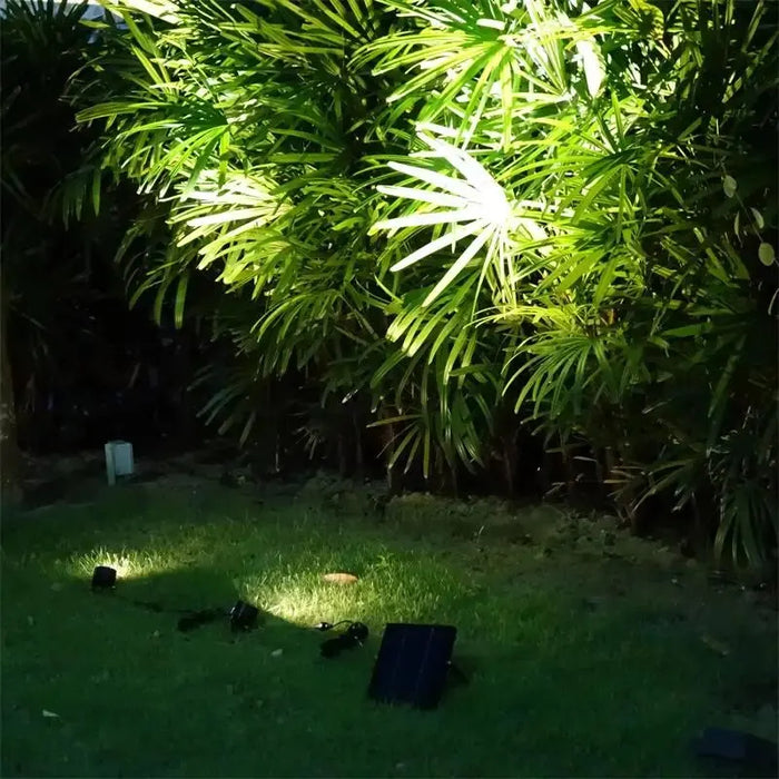 Solar Spot Lights Outdoor Legacy 50X LED Waterproop Auto ON/OFF Spotlight for Garden Yard Landscape Uplight Downlight