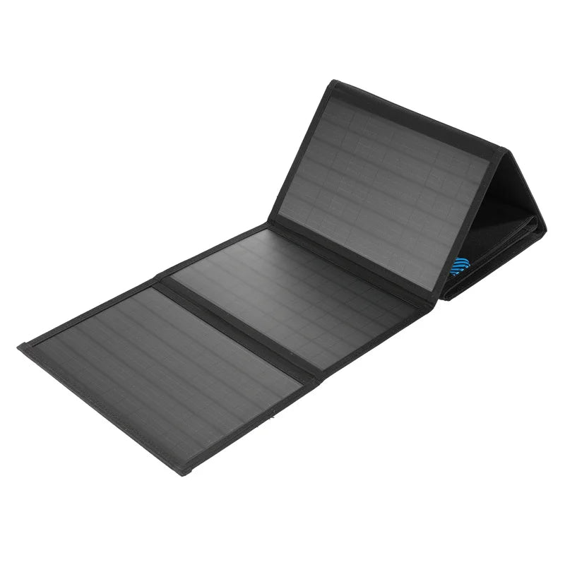 100W Foldable Solar Panel Portable Folding Bag USB+DC Output Solar Charger Outdoor Power Supply for Mobile Phone Power Generator