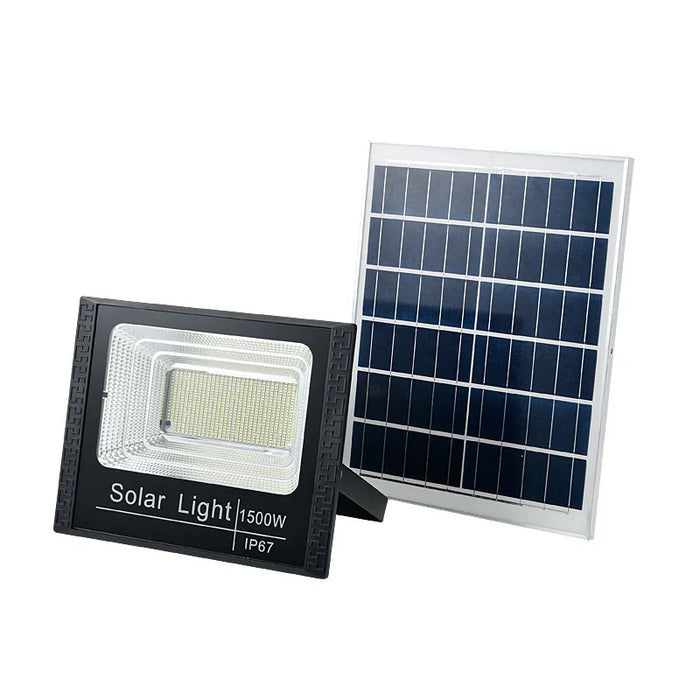 Outdoor LED Solar Flood Light 30W50W100W200W300W500W Outdoor Waterproof Spotlight Solar Remote Control Reflector LED Street Lamp