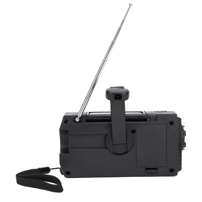Multi-function Emergency Radio Hand Crank Emergency Radio Solar Crank Portable Outdoor Radio with USB Charging and SOS Alarm
