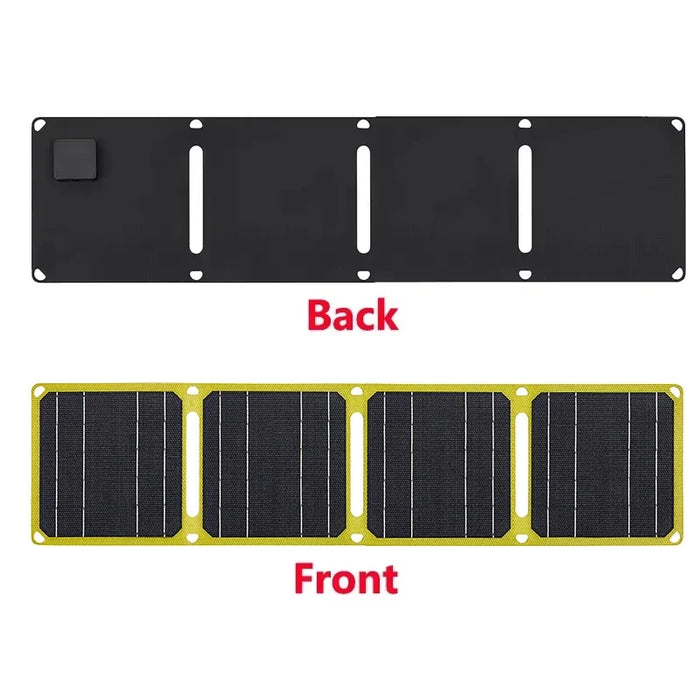 Outdoor Flexible Solar Panel 5V 30W 40W Portable Battery Mobile Phone Charge PD QC 3.0 9V 12V for USB A C Cells Power Bank