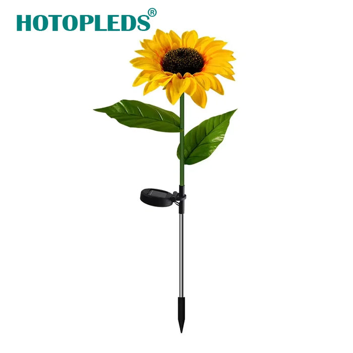 LED Solar Sunflowers Flower Light Home Decorative Flower Lights  Waterproof Landscape Light Garden Decoration Lawn Lamp