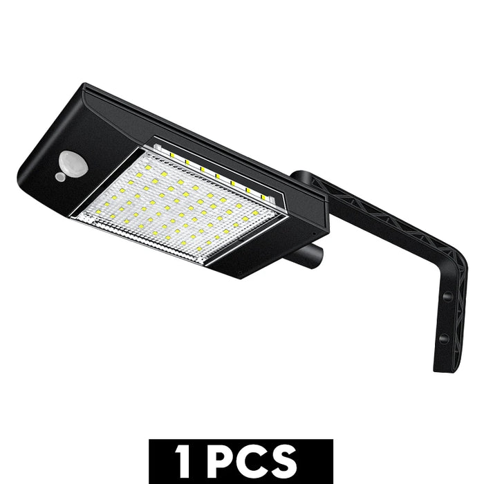 Solar Flood Lights Outdoor 360 Degree Swiveling Solar Security Lamp Solar Motion Sensor Light Ecofriendly and Energy Saving