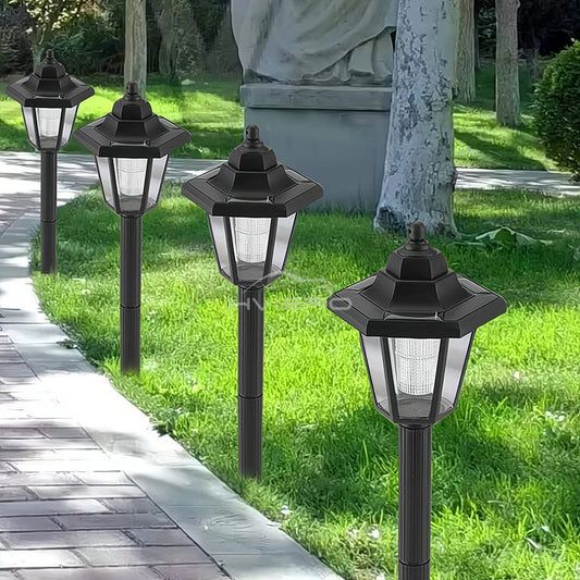 LED Small Solar Pathway Light Ground Insertion Waterproof Outdoor Lamp For Garden Landscape Yard Driveway Walkway Lighting Night