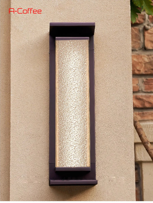 Solar Wall Light Outdoor Dusk to Dawn Porch Lighting Fixture Waterproof Solar Lanterns Anti-Rust Lanterns for Front Patio Garage