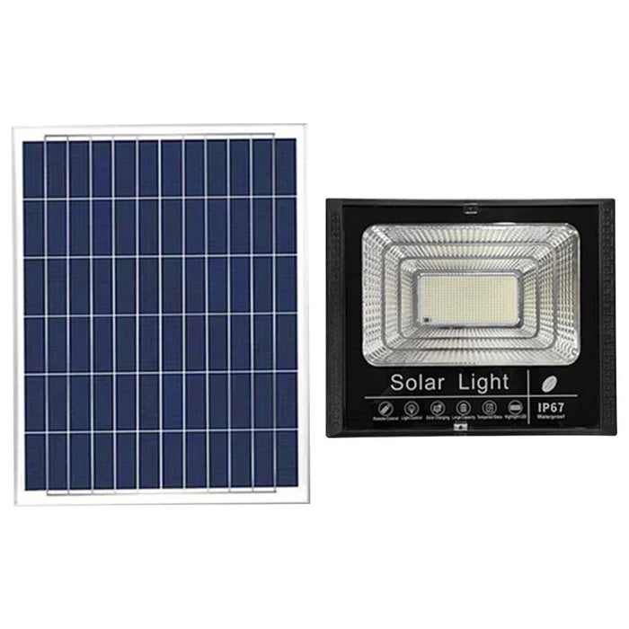 30-500W Solar Flood Lights with Remote Control Outdoor IP67 Waterproof Solar Powered Spotlight Solar Reflector Wall Lamps Hot