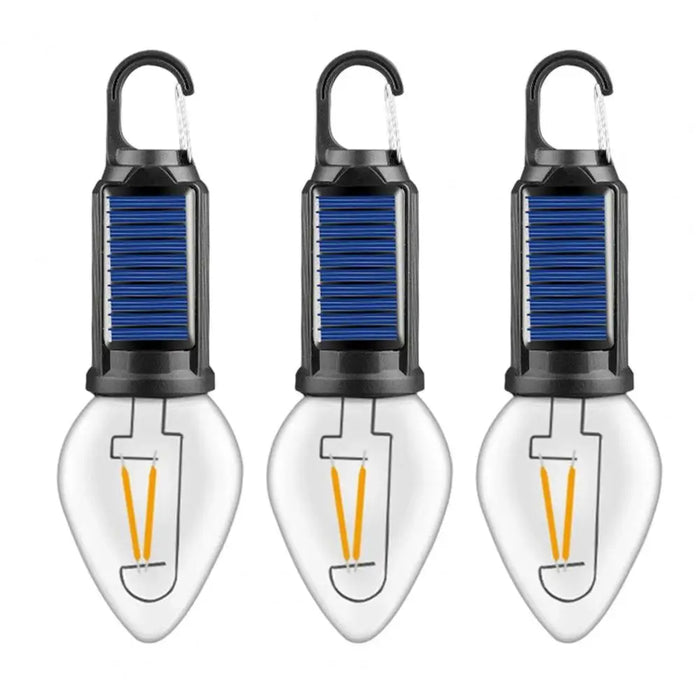 Rechargeable Camping Lantern Solar Powered Camping Light Portable Solar Rechargeable Camping Light for Outdoor for Adventure