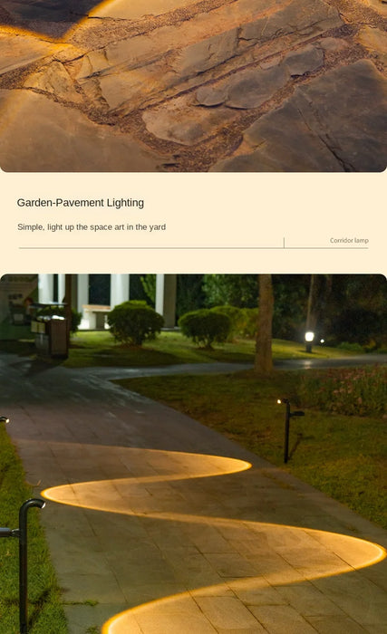 Durable Solar Pathway Lights for Driveway and Garden Landscape