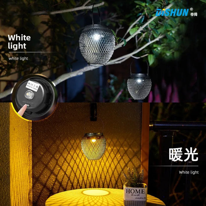 Solar Lantern Courtyard Light Outdoor Landscape Balcony Home Decoration Garden Solar Courtyard Light