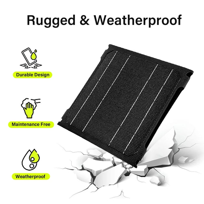30W/40W 5V Portable Cell Phone Charge Panels PD 20W QC 3.0 5V 9V 12V Foldable Mobile Power Bank Charger for USB A C Power Bank