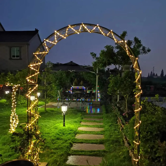 Solar LED Strings Lamp Waterproof Outdoor 300 Lights 8 Mode Garden Decortion Christmas for Wedding Party Holiday 32m/22m