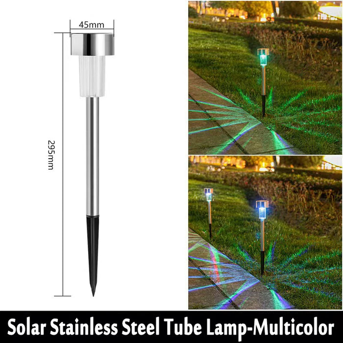 10Pack Solar Outdoor Lights Garden Lantern Solar Powered Lamp Waterproof Landscape Lighting Pathway Yard Lawn Garden Decoration