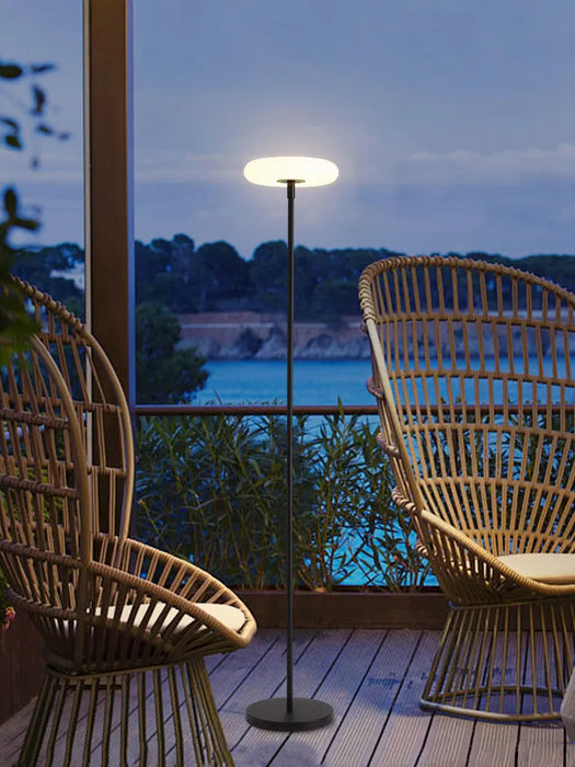 Nordic Outdoor Waterproof Solar Floor Light USB Portable Charging Minimalist Internet Red LED Eye Protection Courtyard Light