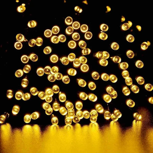 Led Solar String Lights Outdoor Solar Christmas Lights 8 Modes Twinkle Fairy Lights for Xmas Tree Garden Wedding Decoration