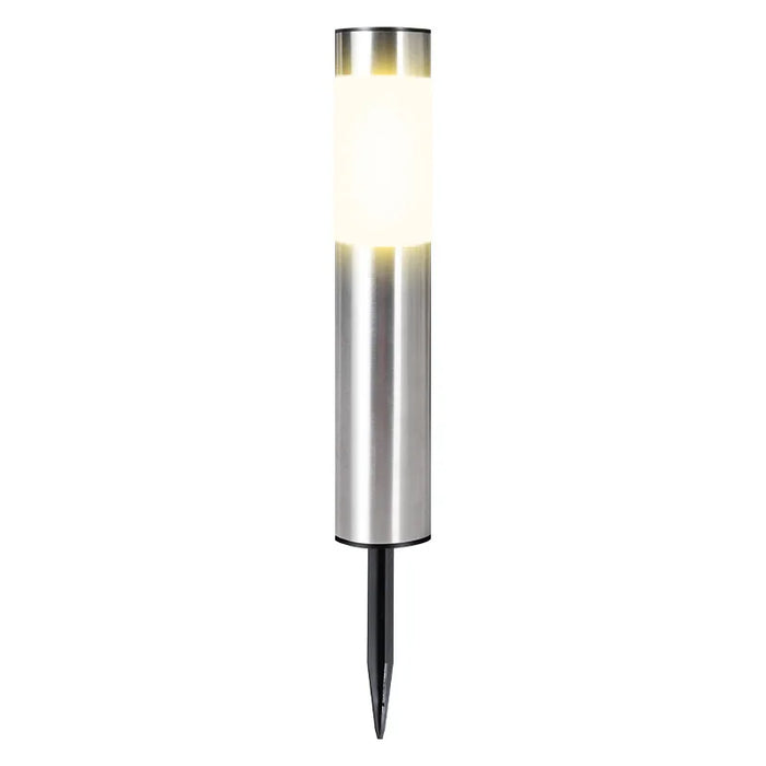 Solar Garden Pathway Lights Outdoor LED Lighting Ground Plug Bollard Light for Patio Gardens Pathways Lawn Yard