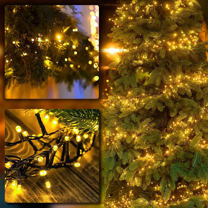 Outdoor Solar String Lights LED Garland Fairy Light Solar Powered Garden Decor Light for Patio Yard Tree Wedding Christmas Party
