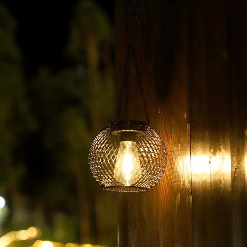 Hallowmas Solar Lantern Outdoor Solar Lights For Outside Decorative Outdoor Hanging Lights Waterproof Solar Lanterns Yard Garden