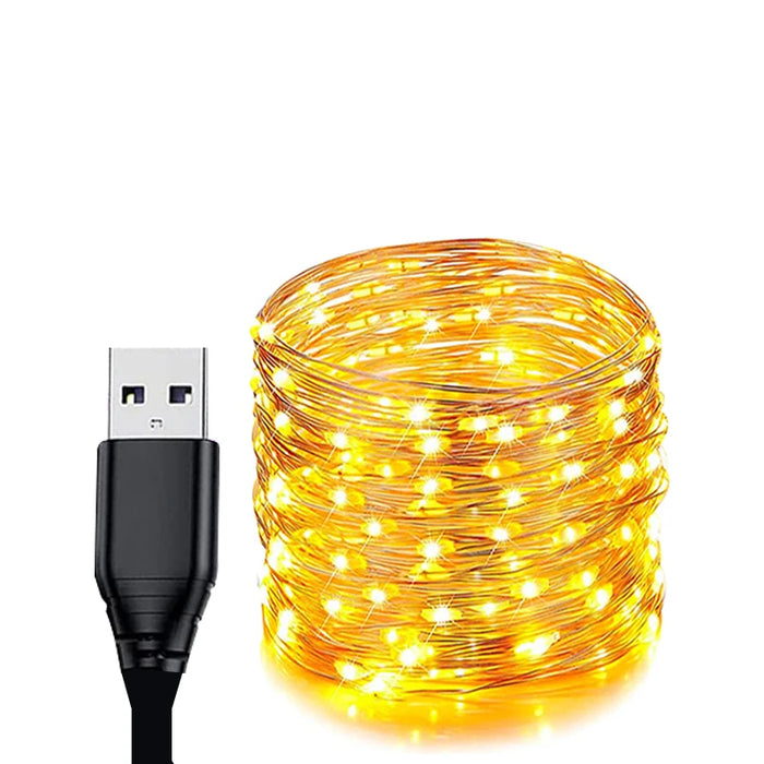 Solar LED String Lights Outdoor Waterproof Festoon Garden Decor Christmas Fairy Garland String Lights