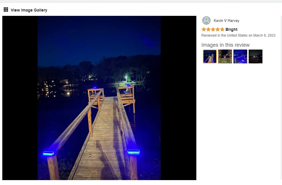 Solar Deck Lights 4 Pack Outdoor Step Lights Waterproof IP68 Led Solar Garden Lights for Railing Stairs Fence Yard Patio Pathway