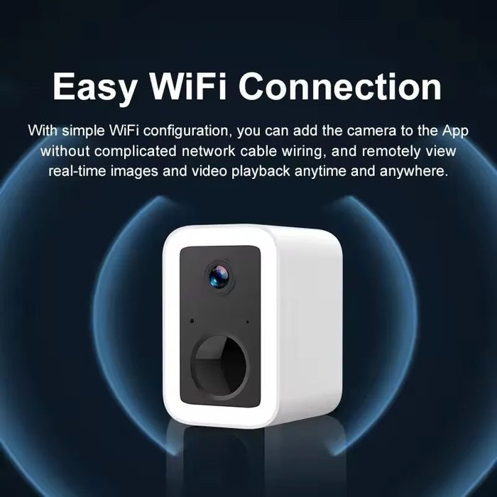 Outdoor 3MP Solar HD Surveillance Camera LED Full Color Night Vision Intelligent Motion Detection IP66 Waterproof High Endurance
