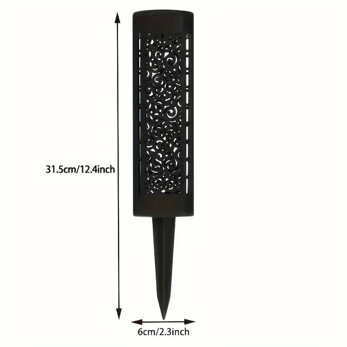 Solar Fence Lights Outdoor Garden Diamond Solar LED Wall Light IP65 Waterproof Garden Step Light for Terraces Railings