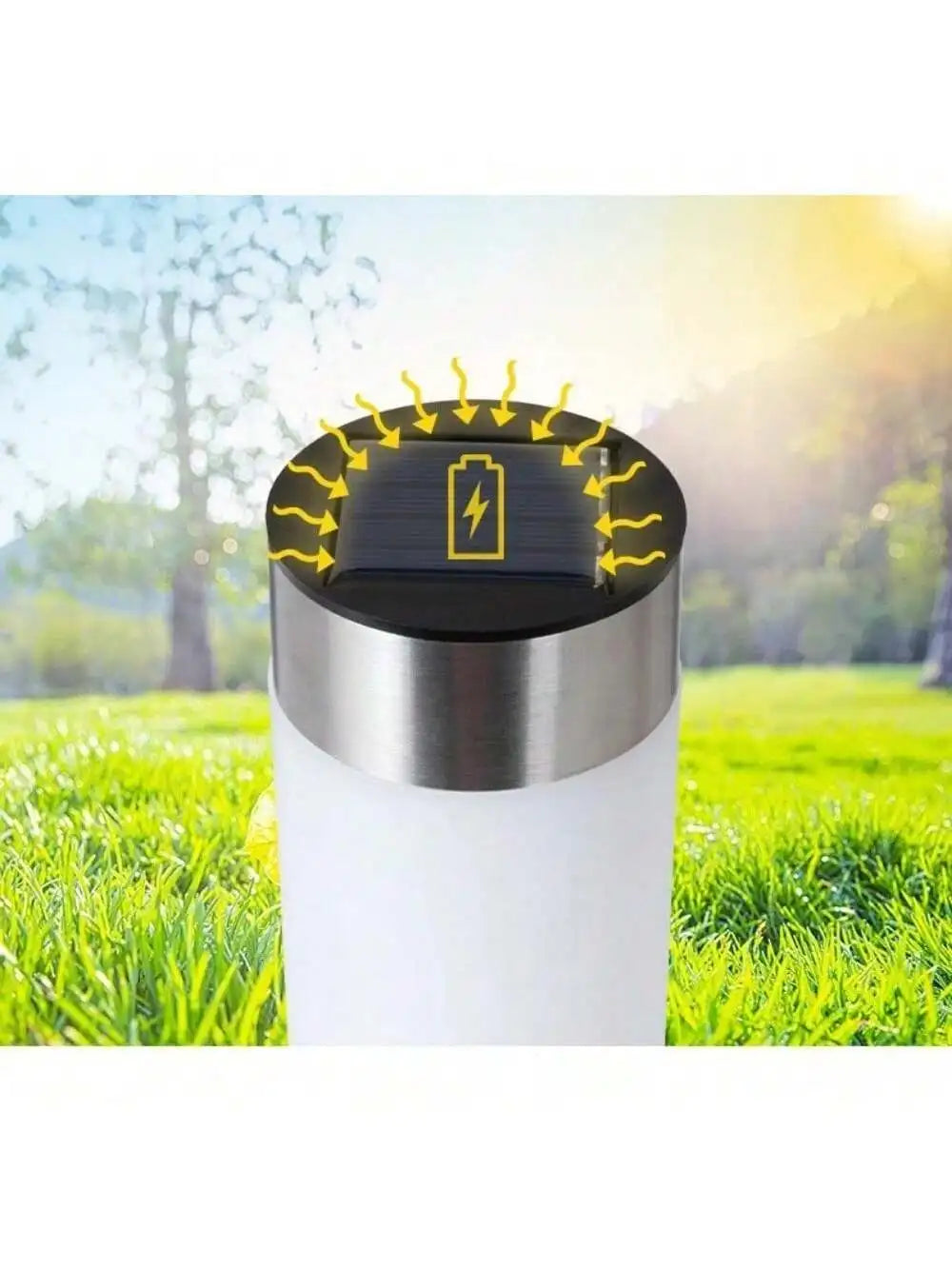 Solar Pathway Lights Outdoor Waterproof-Auto On/Off Solar Garden Lights for Yard Walkway Driveway Patio Lawn&Path-Upgraded Brigh