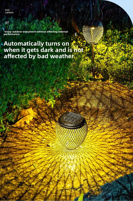 Solar Lantern Courtyard Light Outdoor Landscape Balcony Home Decoration Garden Solar Courtyard Light