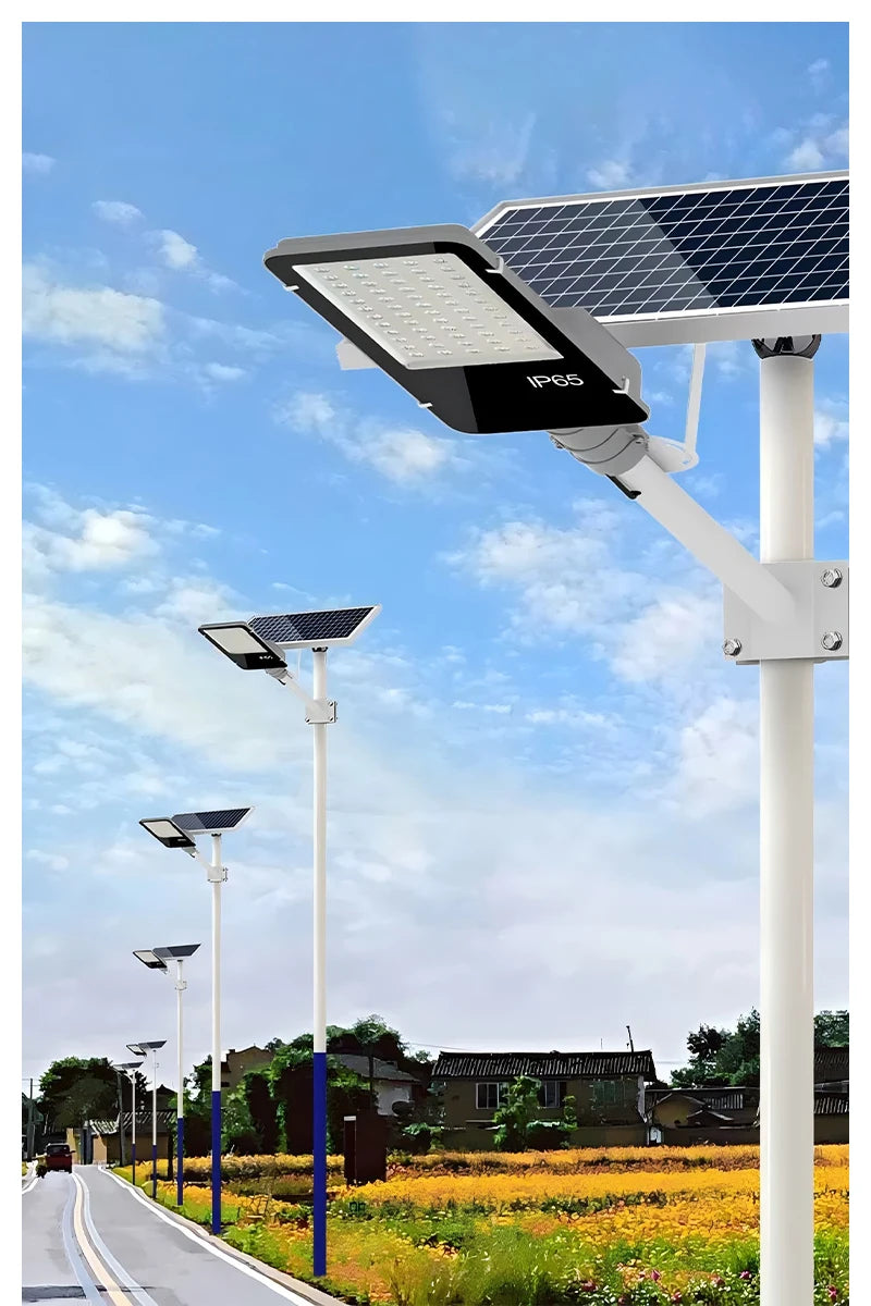 Led Solar Street Light Outdoor Garden IP65 Waterproof Solar Light 50-200W Courtyard Porch Balcony Garage Dusk To Dawn Wall Lamp