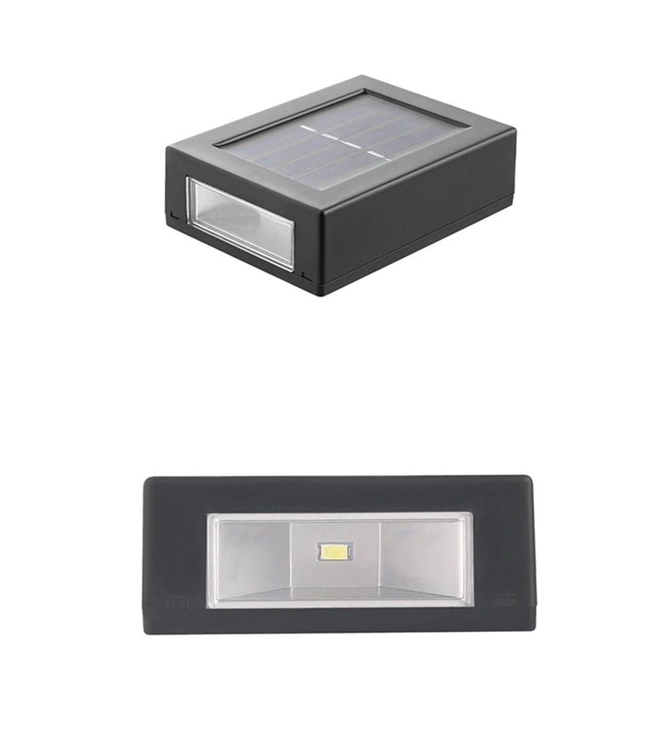 Solar Outdoor Street Light Wall Light Up Down Spotlight Solar Powered Waterproof Solar Light Garden Patio Decoration
