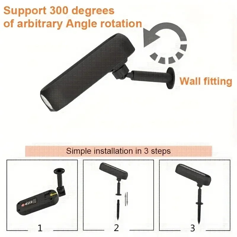 1Solar LED Light Outdoor Solar Wall Light IP65 Green Garden Light Solar Spotlights Solar Uplights for Trees Pathway Yard