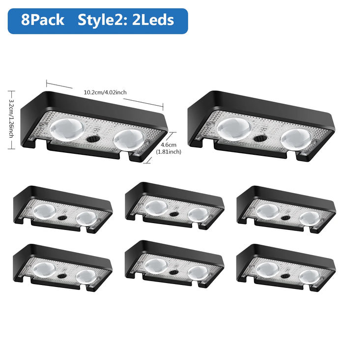 Solar Fence Lights Colorful Outdoor IP65 Waterproof Auto Dusk to Dawn Solar Deck Lights for Step Wall Pathway Stairs Patio