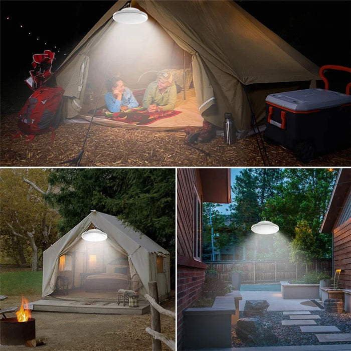 Solar Led Camping Light Outdoor Waterproof Remote Control Tent Lamps USB Rechargeable Portable Lanterns Emergency Night Lights