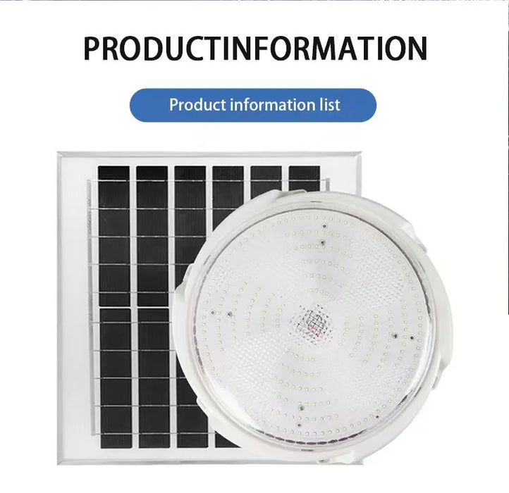 Solar lights Indoor Home Top Ceiling House Outdoor Garden pandent light Panel Lamp Fixture For Corridor Garden Living Room